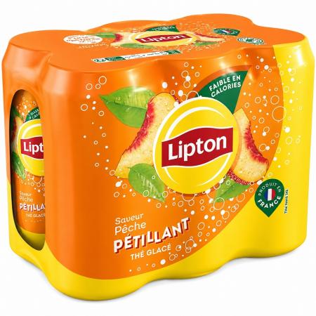 Pack de Lipton Ice Tea Pétillant