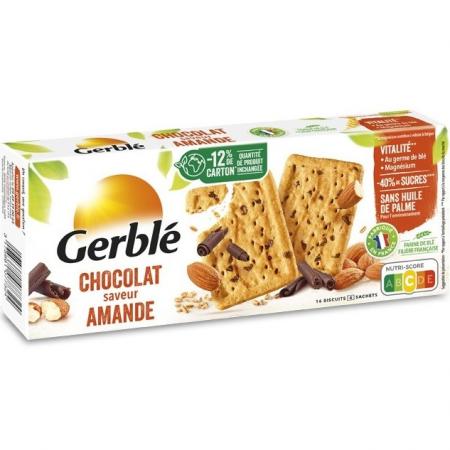 Biscuits Gerblé chocolat amande