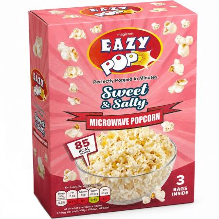 Popcorn micro-ondes sucré-salé