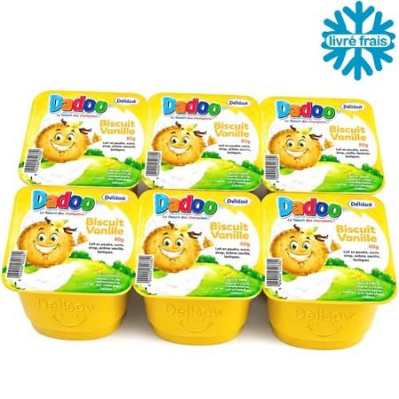 Délice lacté biscuit vanille