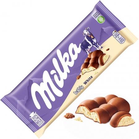 Milka Bubbly White