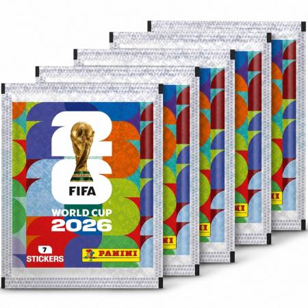 Autocollants FIFA 2026 (5 pochettes)