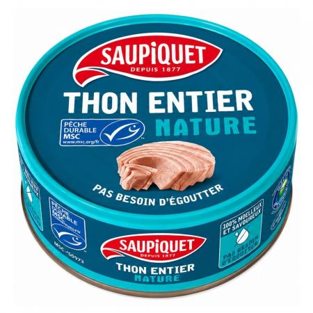 Thon entier nature Saupiquet