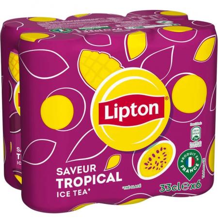 Pack de Lipton Ice Tea Tropical