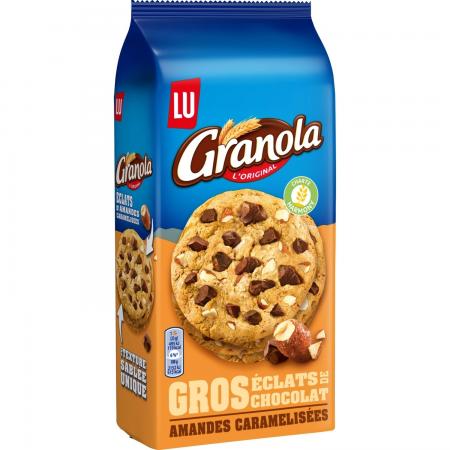 Cookies amandes-chocolat Granola