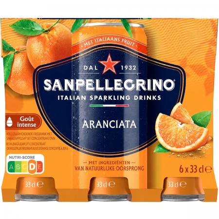 Pack de San Pellegrino Aranciata